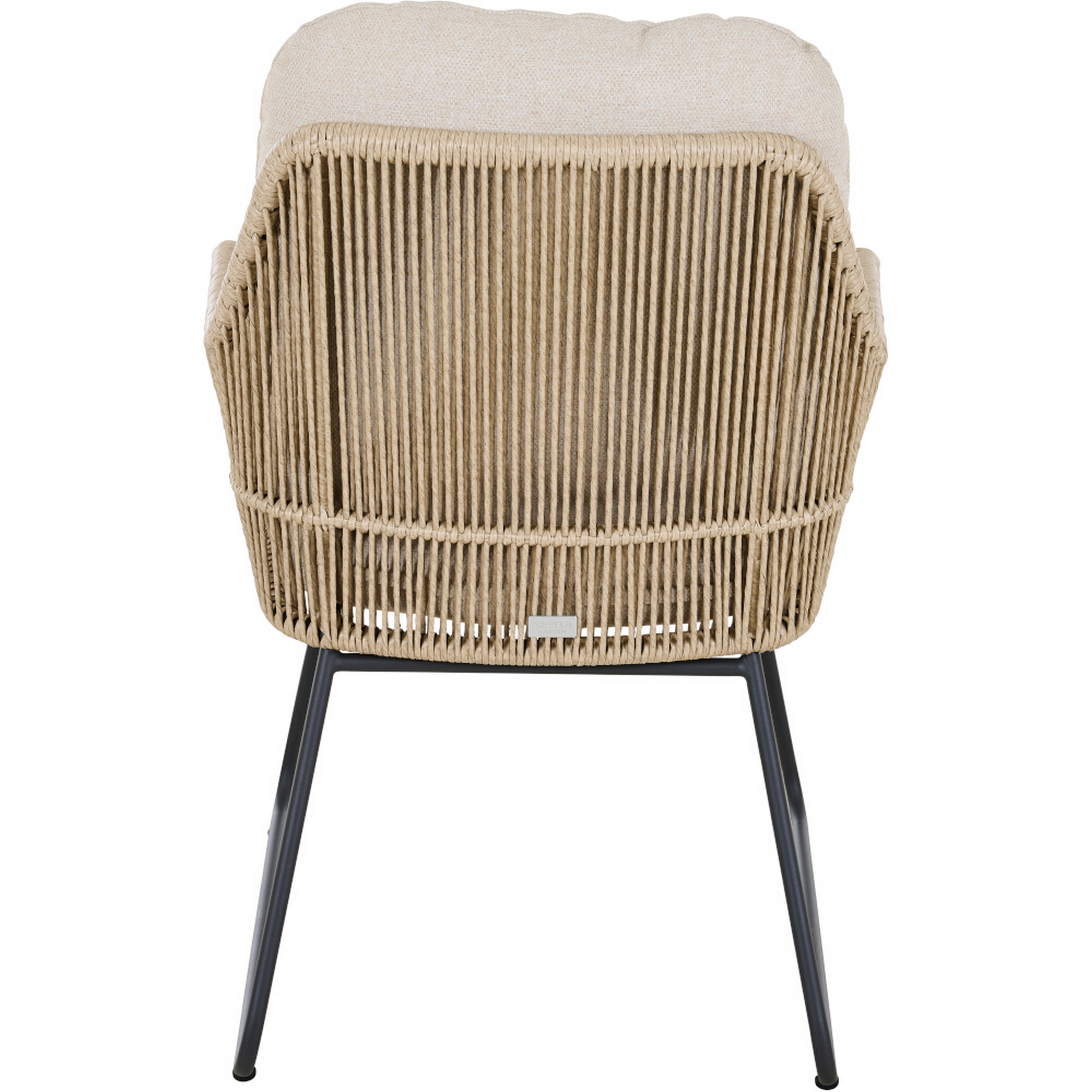 Sessel 'Kansas' taupe 47 x 85 x 70 cm