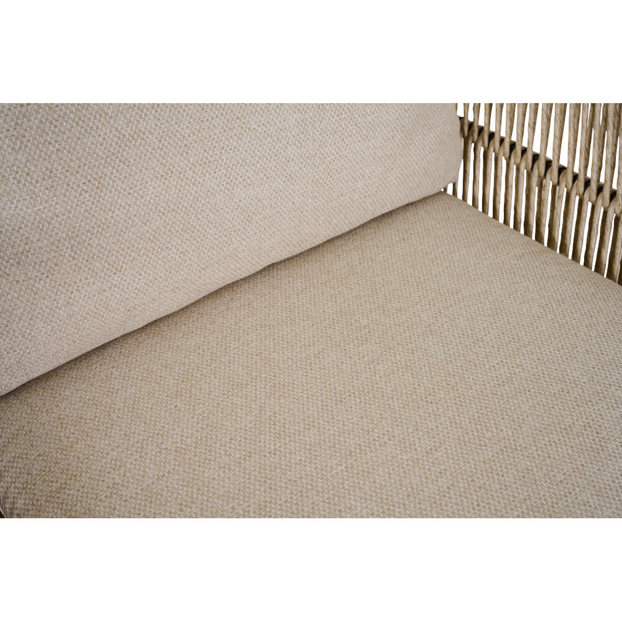 Sessel 'Kansas' taupe 47 x 85 x 70 cm