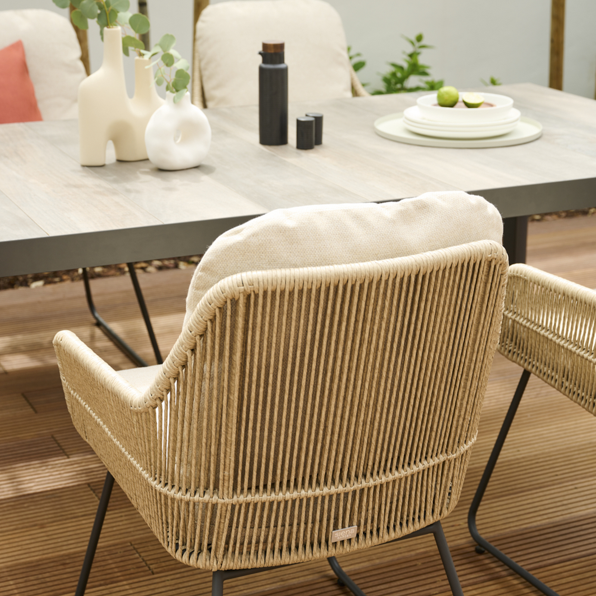 Sessel 'Kansas' taupe 47 x 85 x 70 cm