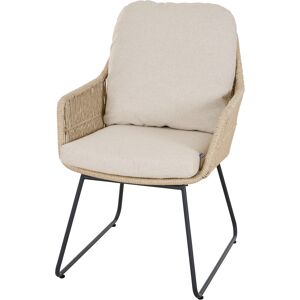 Sessel 'Kansas' taupe 47 x 85 x 70 cm