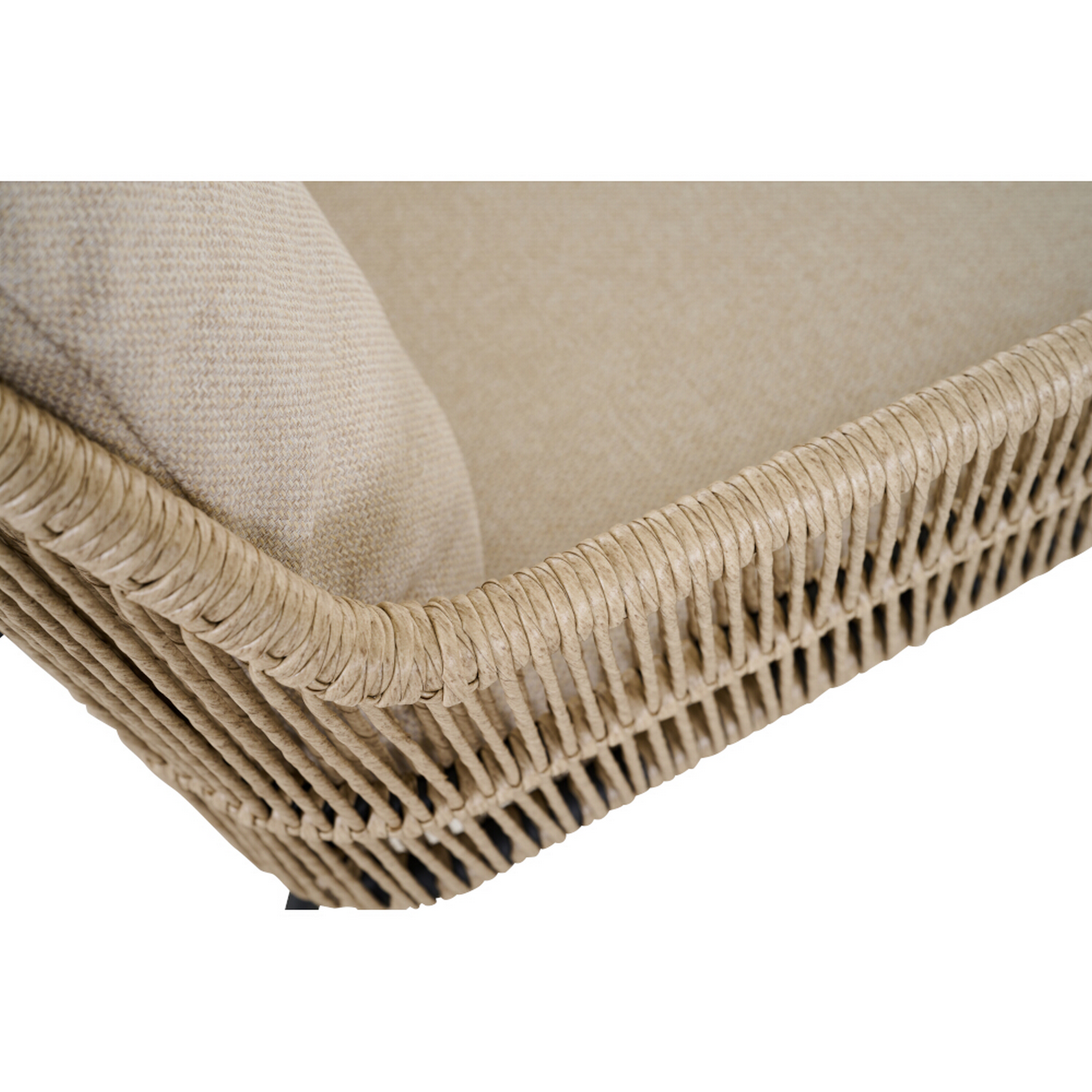 Sessel 'Kansas' taupe 47 x 85 x 70 cm