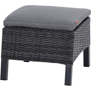 Hocker 'Taranto' anthrazit/matt 58,5 x 40 x 50 cm