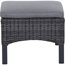 Hocker 'Taranto' anthrazit/matt 58,5 x 40 x 50 cm