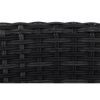 Gartensessel 'Taranto' Aluminium blau/grau 61 x 109 x 74 cm