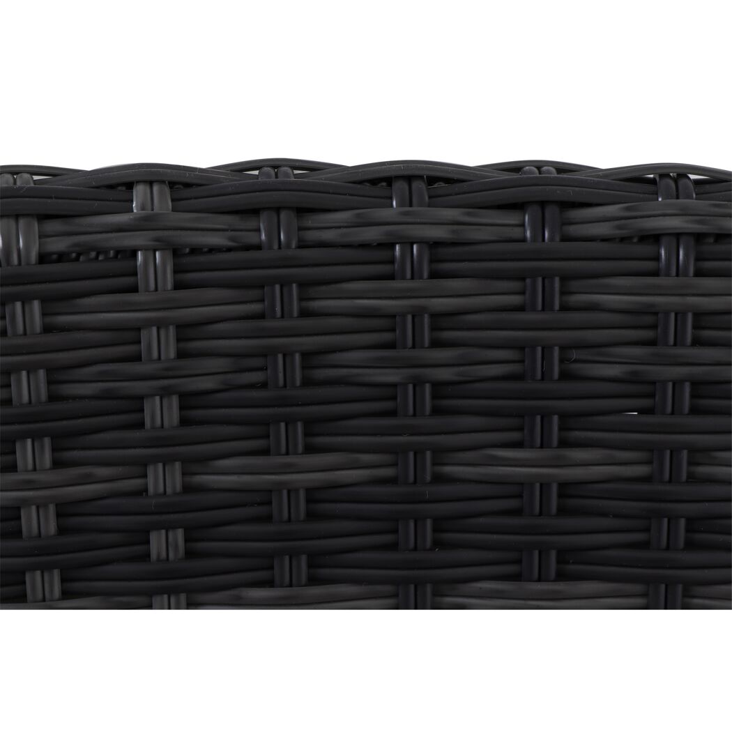 Gartensessel 'Taranto' Aluminium blau/grau 61 x 109 x 74 cm