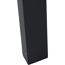 Sessel 'Taranto' anthrazit/matt 50 x 109 x 74 cm
