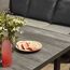 Loungemöbelset 'Taranto' Aluminium dunkelgrau 5-teilig