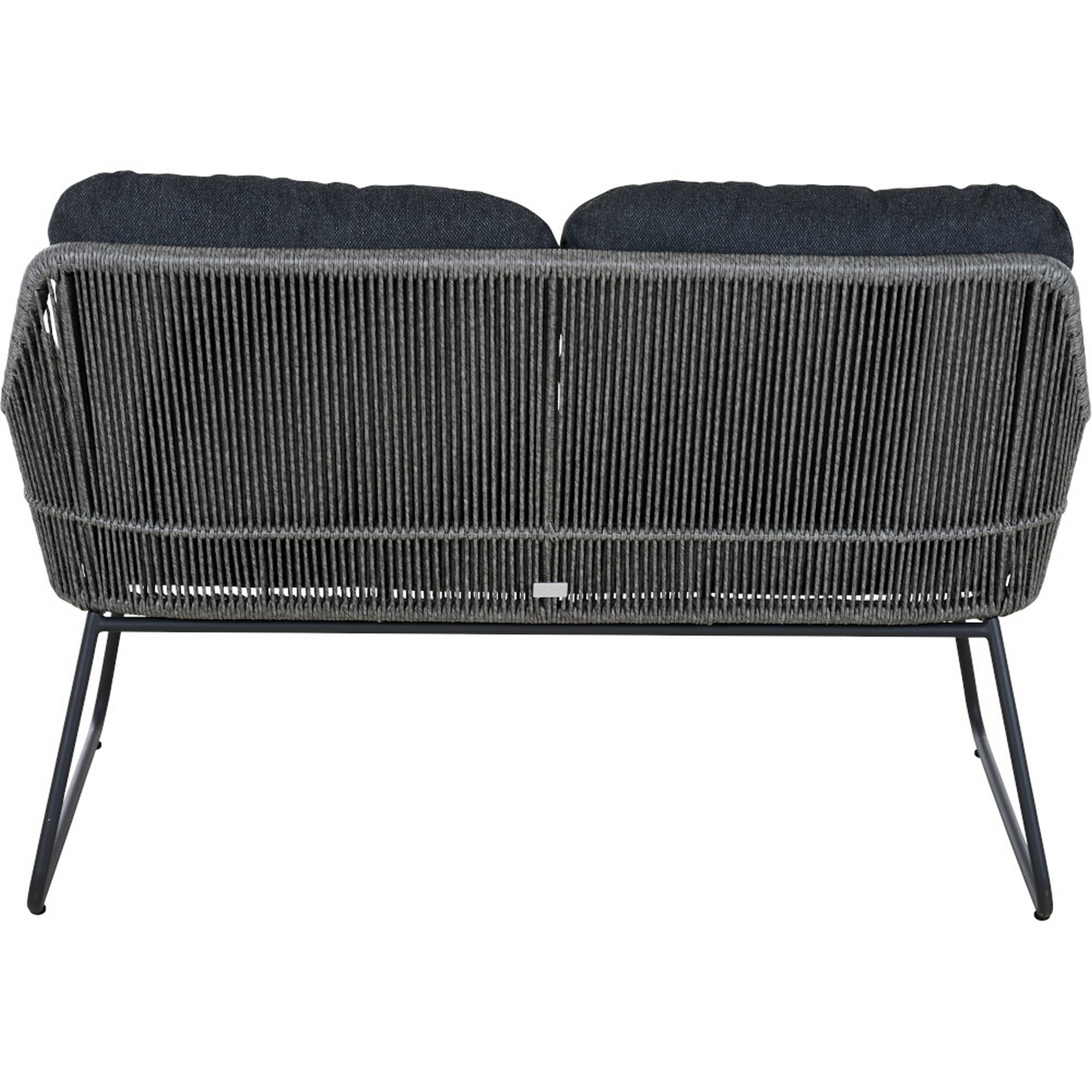 Bank 'Kansas' anthrazit/matt 120 x 85 x 70 cm