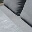 Gartenbank 'Kansas' 2-Sitzer Edelstahl/Aluminium anthrazit 135 x 85 x 70 cm