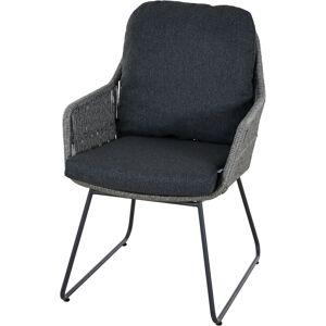 Sessel 'Kansas' anthrazit/matt 47 x 85 x 70 cm