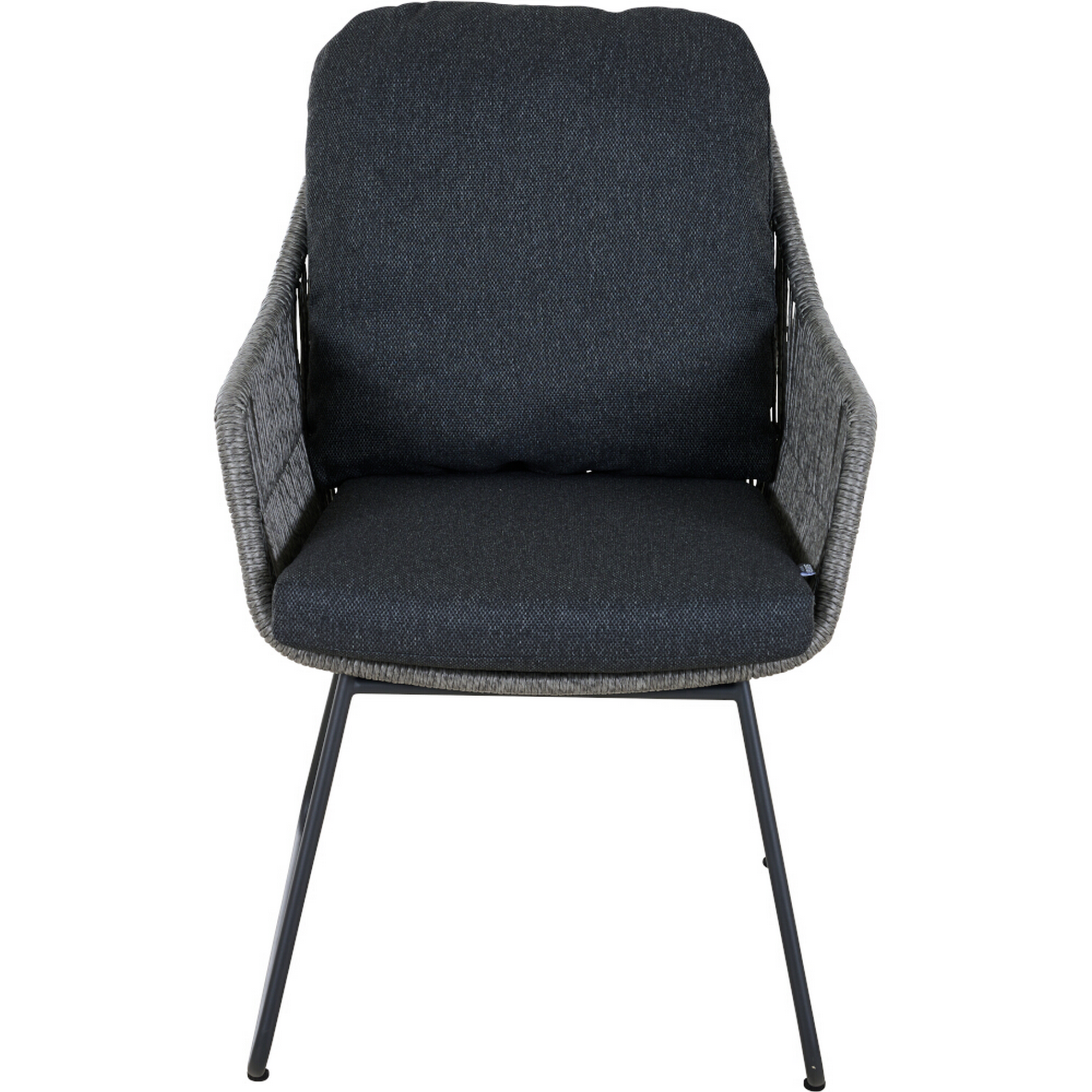 Sessel 'Kansas' anthrazit/matt 47 x 85 x 70 cm