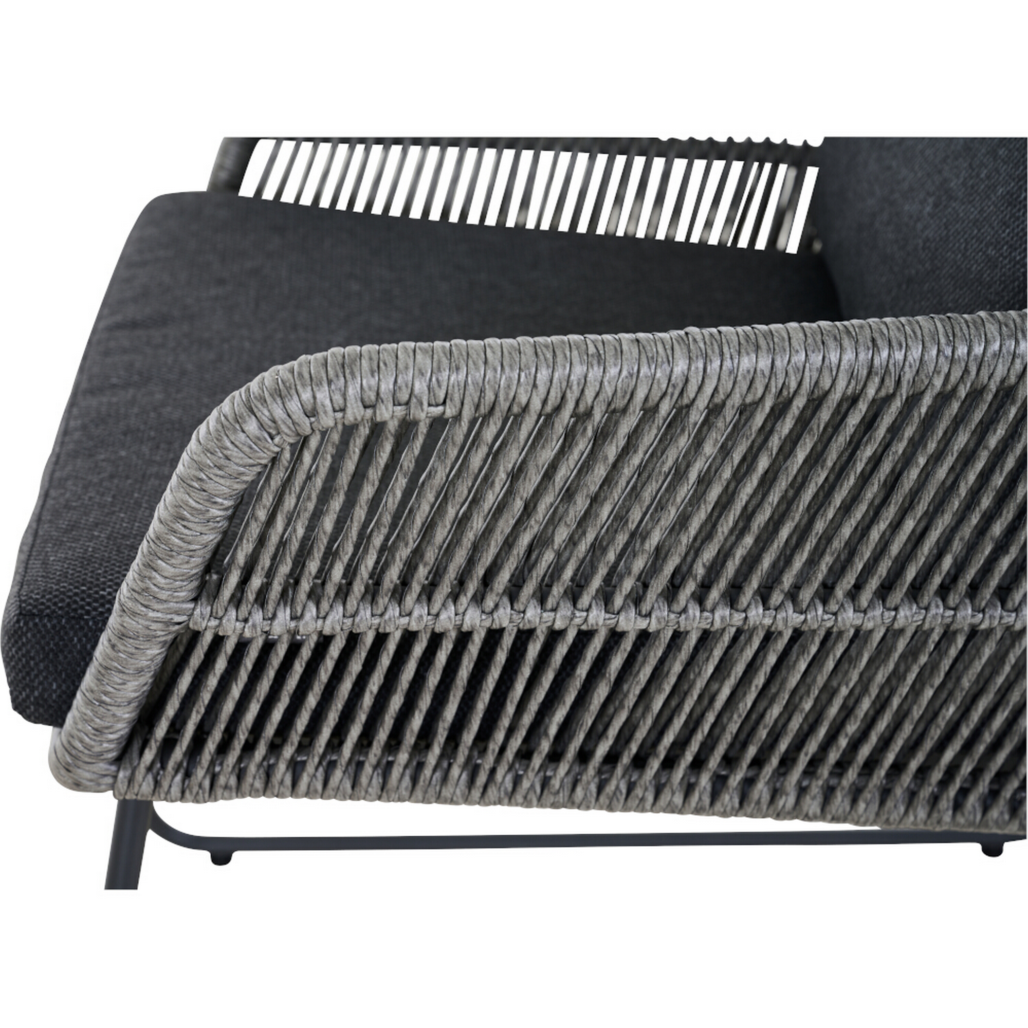 Sessel 'Kansas' anthrazit/matt 47 x 85 x 70 cm