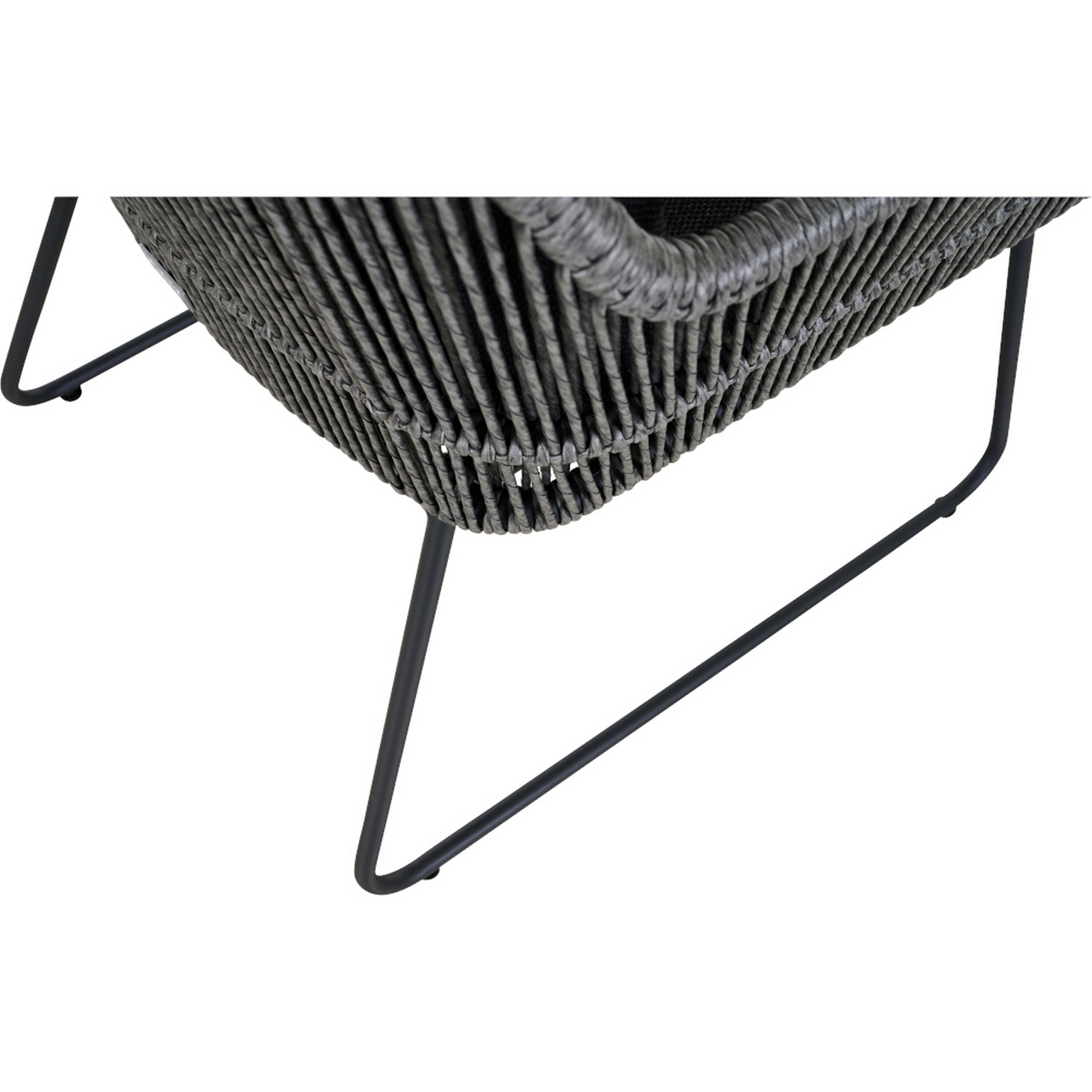 Sessel 'Kansas' anthrazit/matt 47 x 85 x 70 cm