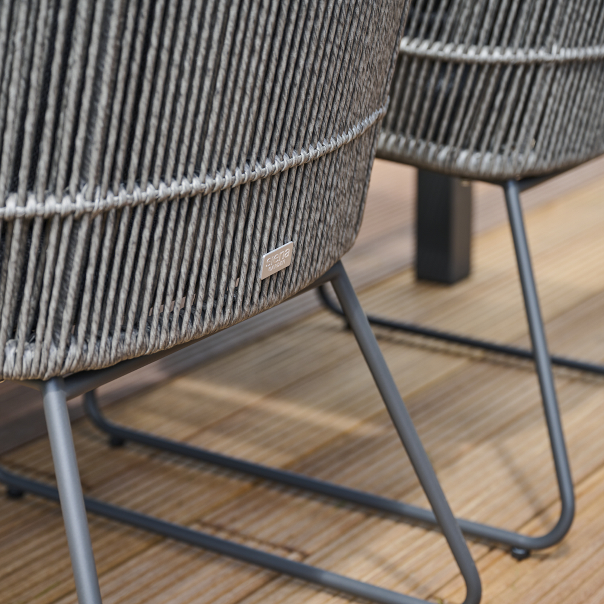 Sessel 'Kansas' anthrazit/matt 47 x 85 x 70 cm