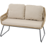 Bank 'Kansas' taupe 120 x 85 x 70 cm