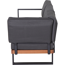 Loungemöbel-Set 'Modena' 236/215 cm anthrazit 3-teilig