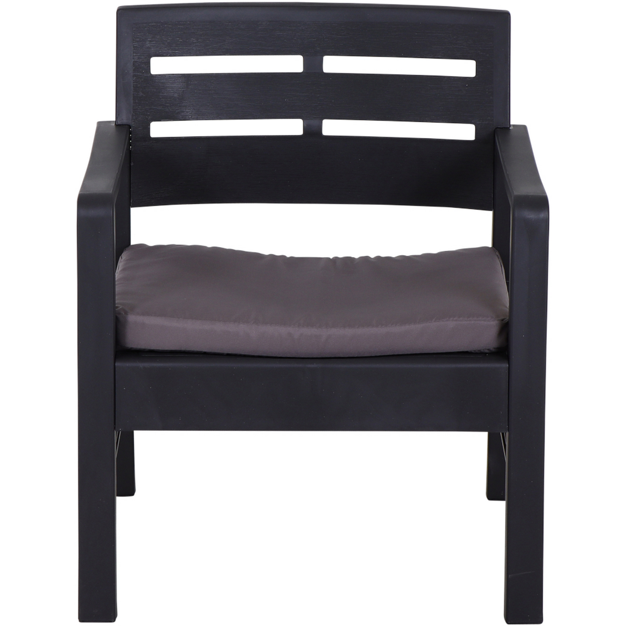 Balkonmöbel-Set 'Java' anthrazit 5-teilig