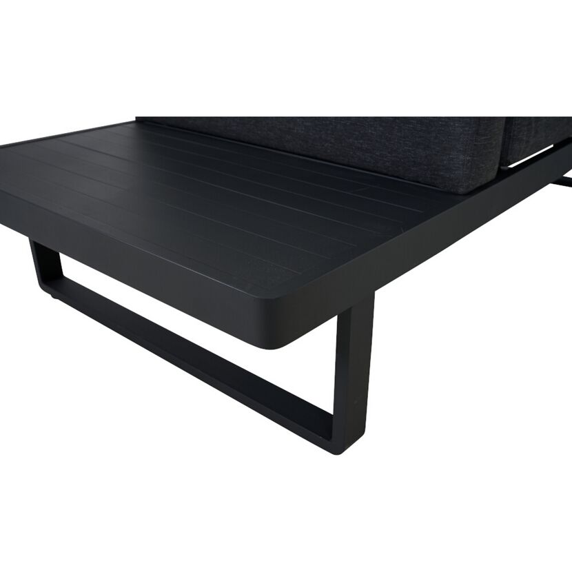 Loungemöbelset 'Weston' Aluminium anthrazit 3-teilig