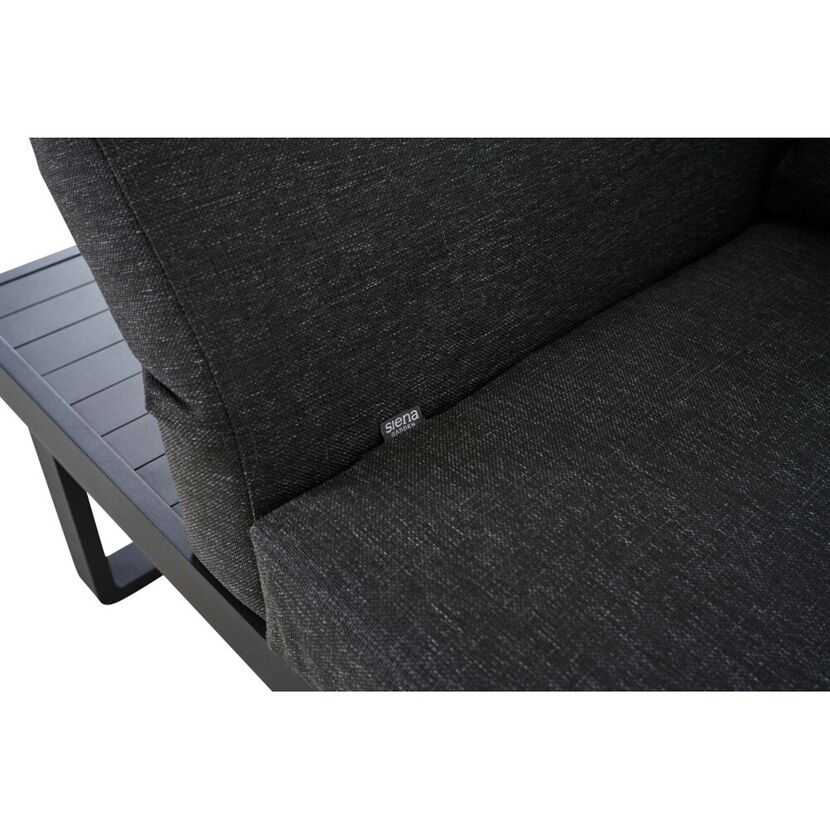 Loungemöbelset 'Weston' Aluminium anthrazit 3-teilig