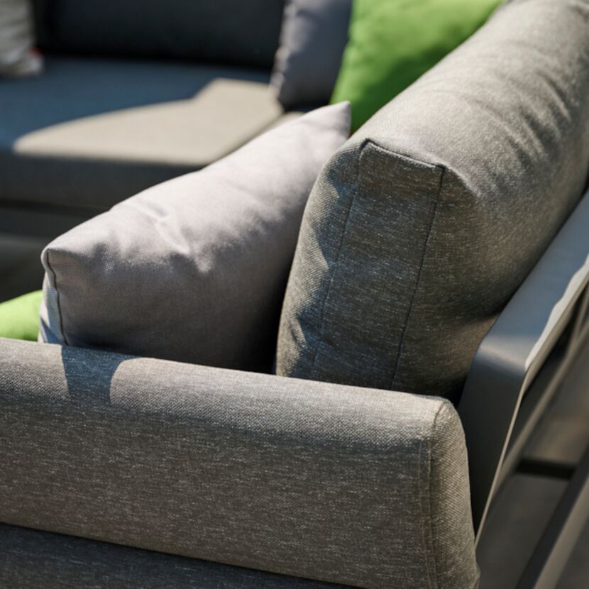 Loungemöbelset 'Weston' Aluminium anthrazit 3-teilig
