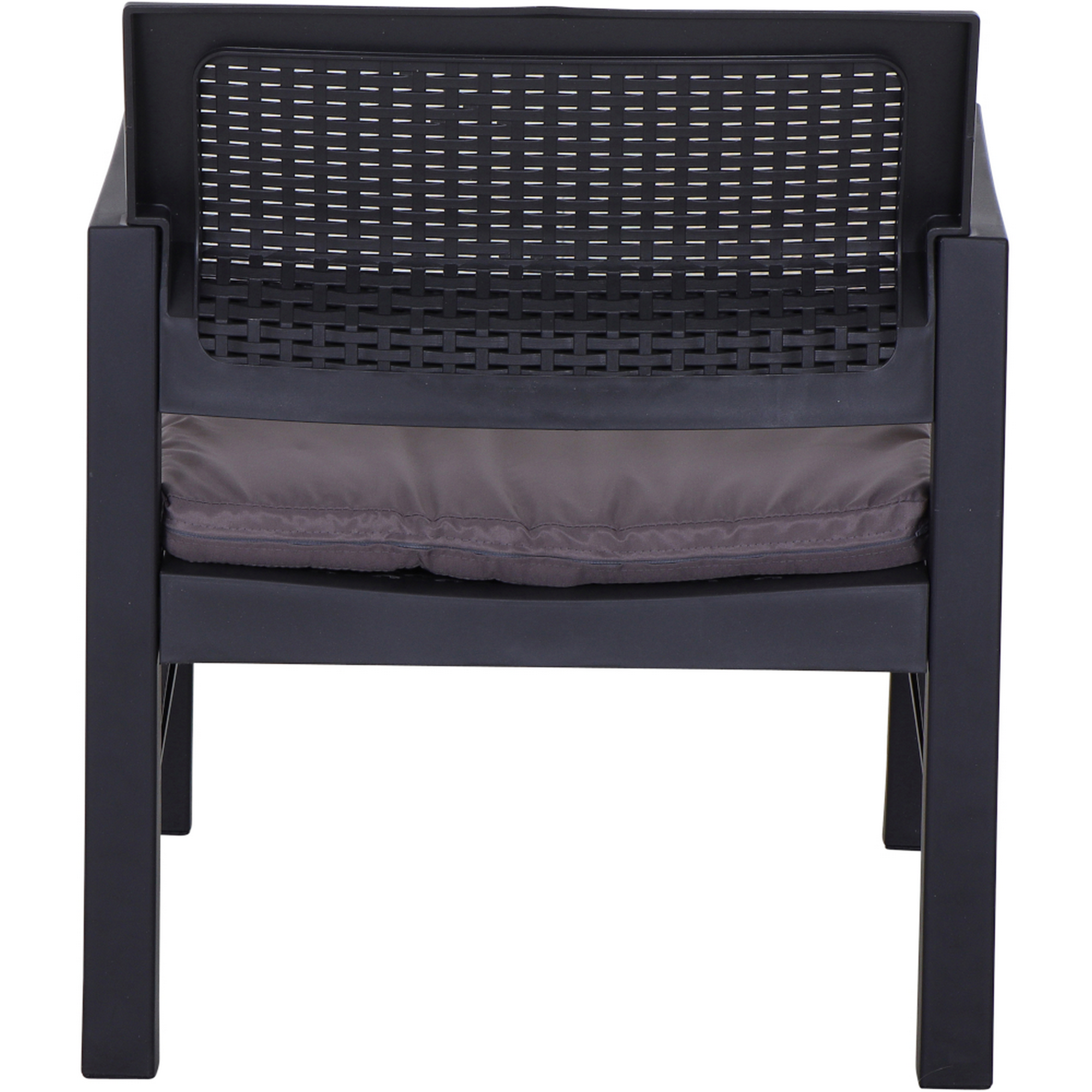 Balkonmöbel-Set 'Kraka' anthrazit 3-teilig