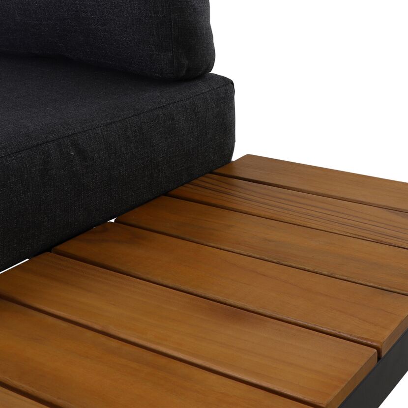 Loungemöbelset 'Brighton' Aluminium anthrazit 3-teilig
