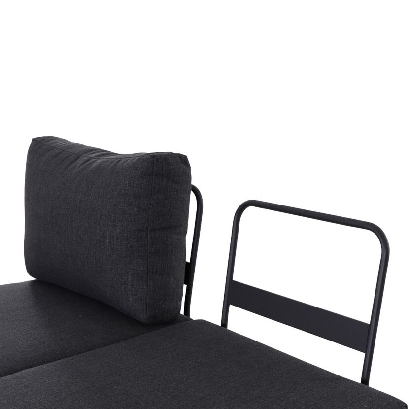 Loungemöbelset 'Brighton' Aluminium anthrazit 3-teilig