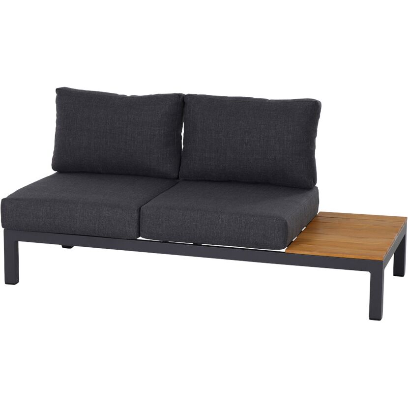 Loungemöbelset 'Brighton' Aluminium anthrazit 3-teilig