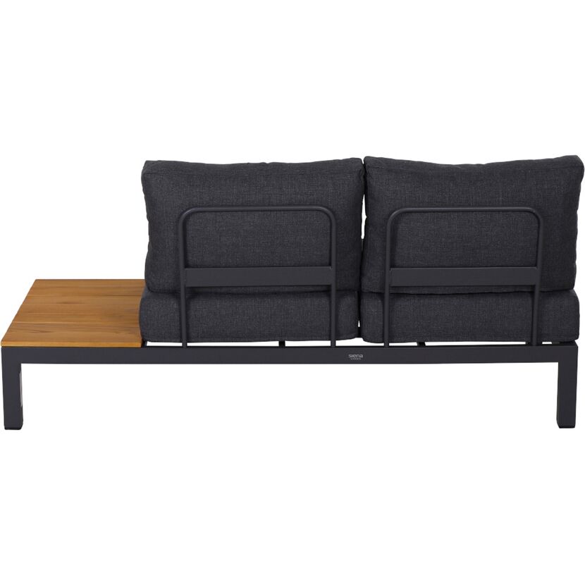 Loungemöbelset 'Brighton' Aluminium anthrazit 3-teilig