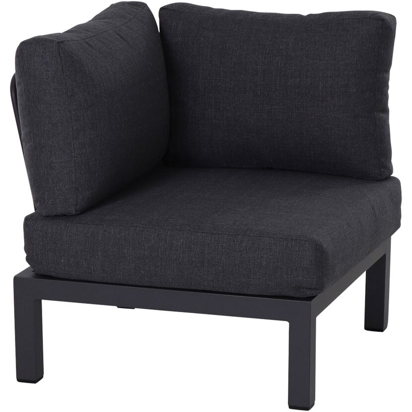 Loungemöbelset 'Brighton' Aluminium anthrazit 3-teilig