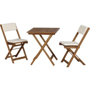 Gartenmöbel-Set 'Almeria' beige 3-teilig