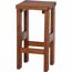 Barhocker 'Tessin' Kiefernholz braun 39 x 76 x 39 cm