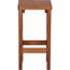 Barhocker 'Tessin' Kiefernholz braun 39 x 76 x 39 cm
