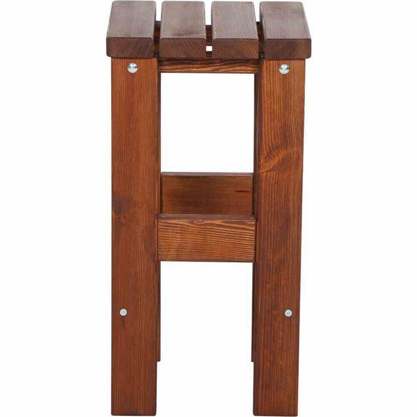 Barhocker 'Tessin' Kiefernholz braun 39 x 76 x 39 cm
