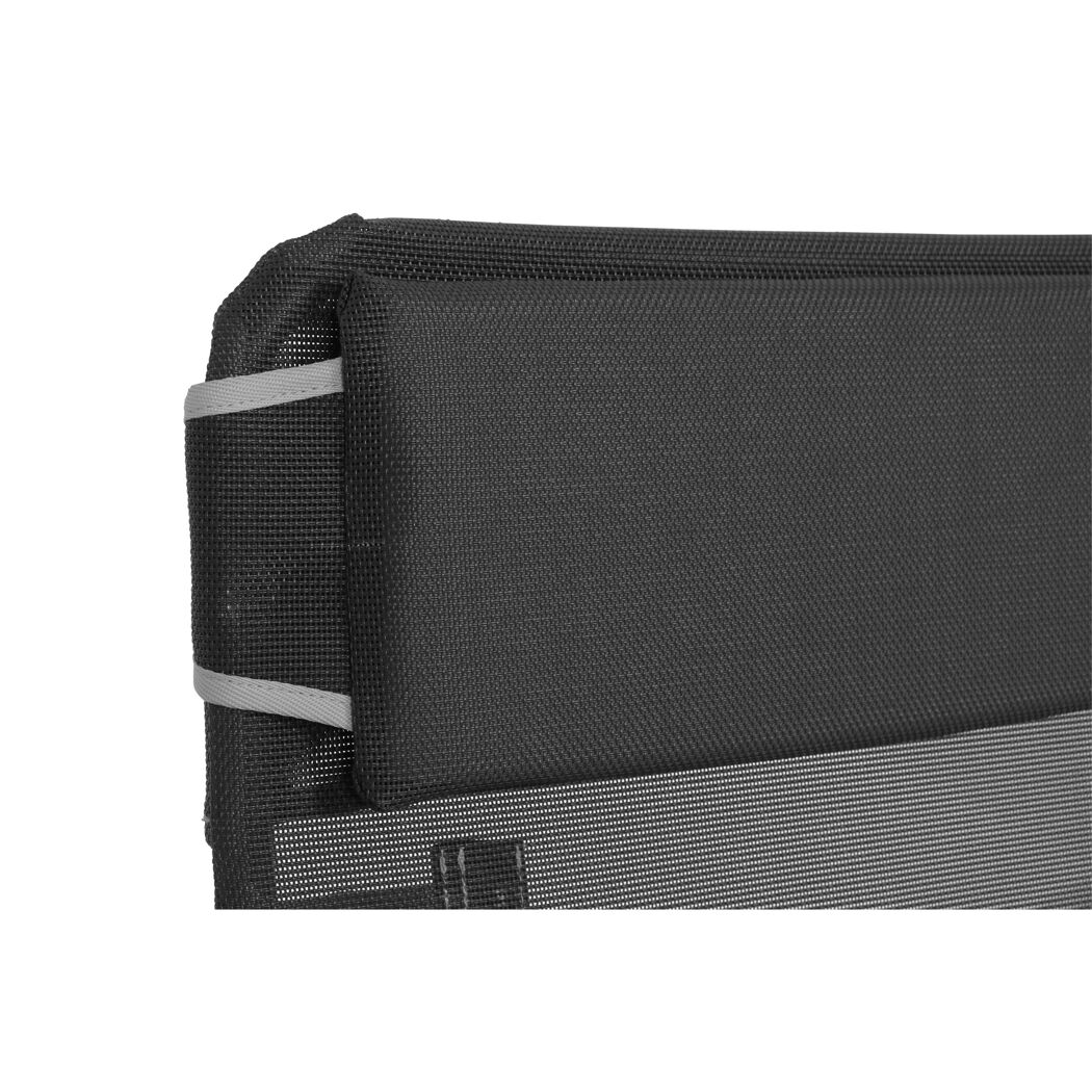 Liegestuhl 'Comfort' klappbar Aluminium anthrazit 65 x 109 x 92 cm