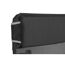Liegestuhl 'Comfort' klappbar Aluminium anthrazit 65 x 109 x 92 cm