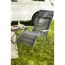 Liegestuhl 'Comfort' klappbar Aluminium anthrazit 65 x 109 x 92 cm
