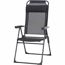 Gartenstuhl 'Comfort' klappbar Aluminium anthrazit 59 x 117 x 48 cm