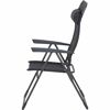 Gartenstuhl 'Comfort' klappbar Aluminium anthrazit 59 x 117 x 48 cm