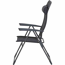 Campingstuhl 'Comfort' anthrazit 47 x 117 x 48 cm