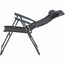 Gartenstuhl 'Comfort' klappbar Aluminium anthrazit 59 x 117 x 48 cm