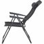 Gartenstuhl 'Comfort' klappbar Aluminium anthrazit 59 x 117 x 48 cm