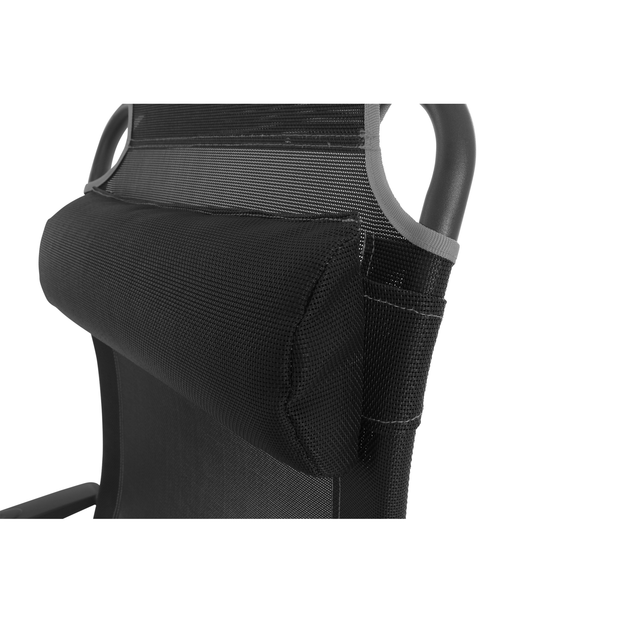 Campingstuhl 'Comfort' anthrazit 47 x 117 x 48 cm