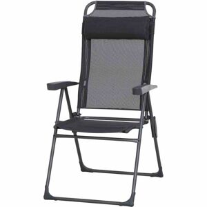 Campingstuhl 'Comfort' anthrazit 47 x 117 x 48 cm
