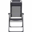 Campingstuhl 'Comfort' anthrazit 47 x 117 x 48 cm