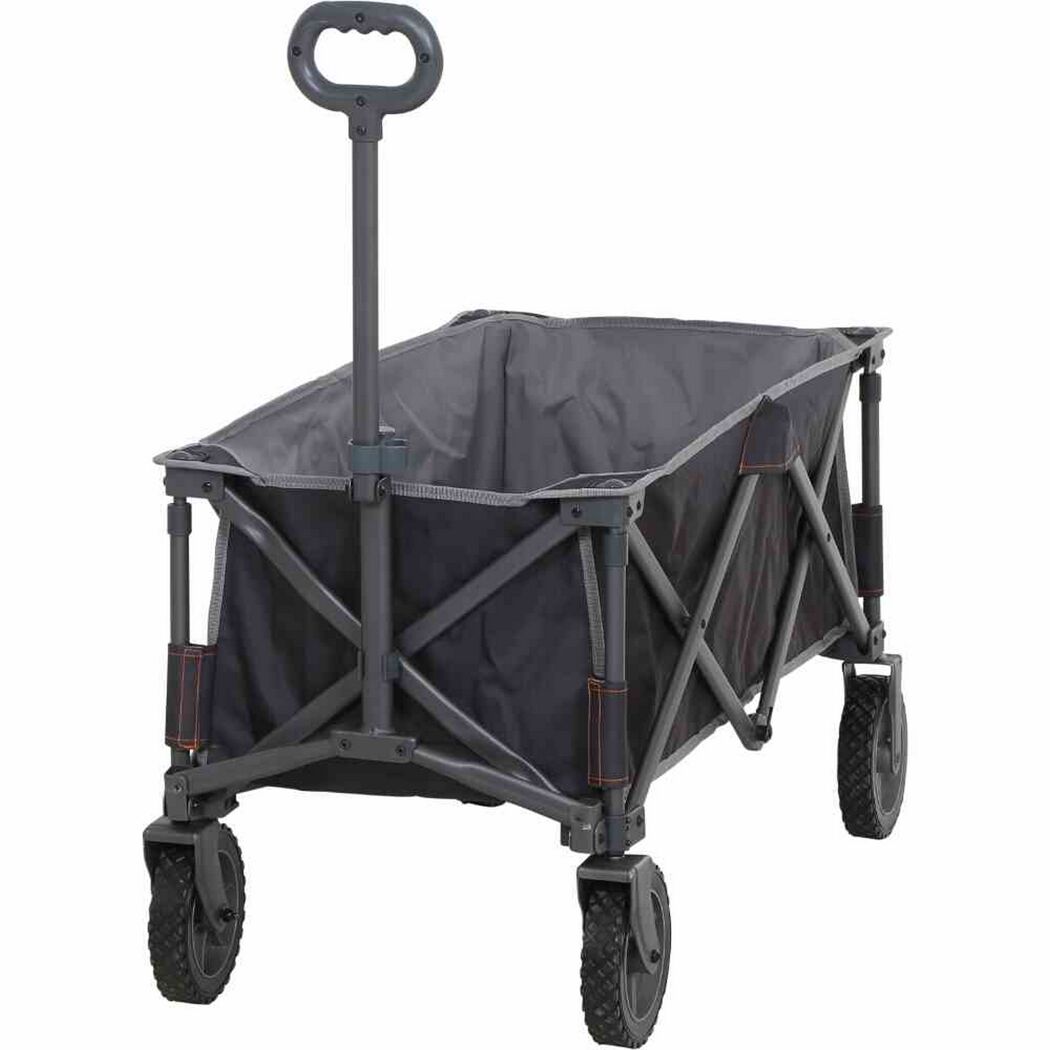 Falt-Bollerwagen 'Comfort' anthrazit 90,5 x 48 x 54 cm