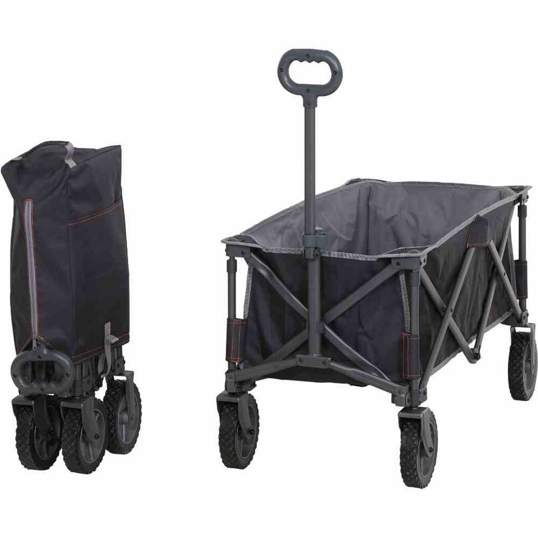 Falt-Bollerwagen 'Comfort' anthrazit 90,5 x 48 x 54 cm