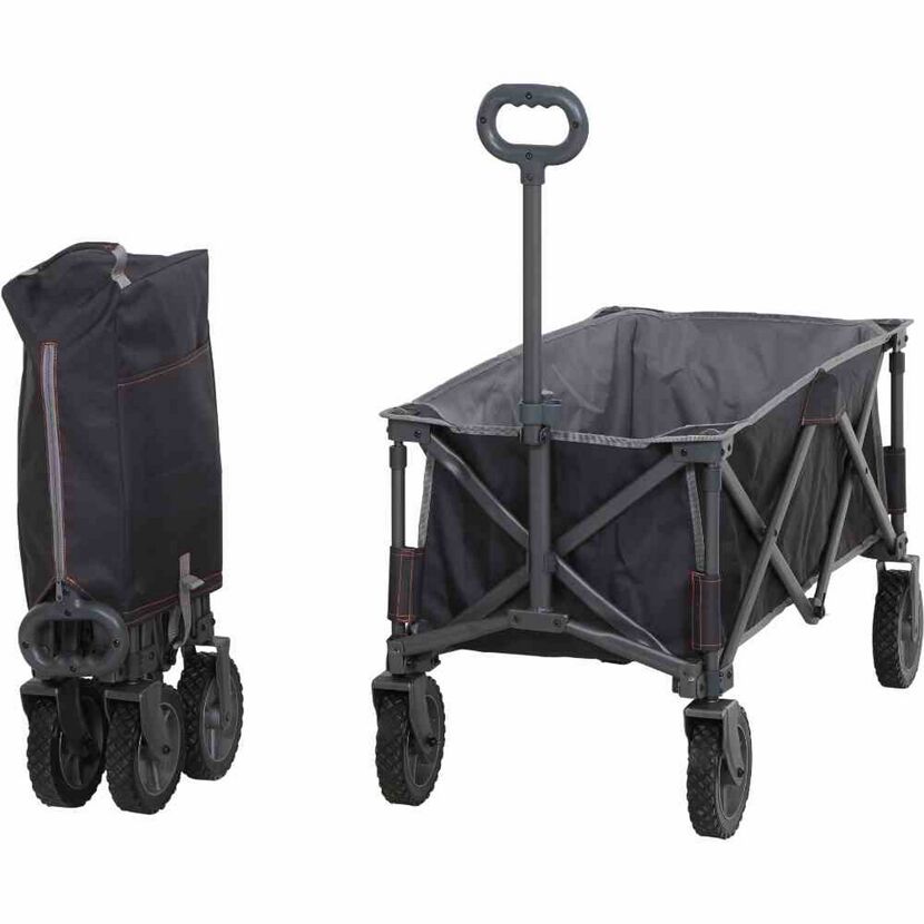 Falt-Bollerwagen 'Comfort' anthrazit 90,5 x 48 x 54 cm