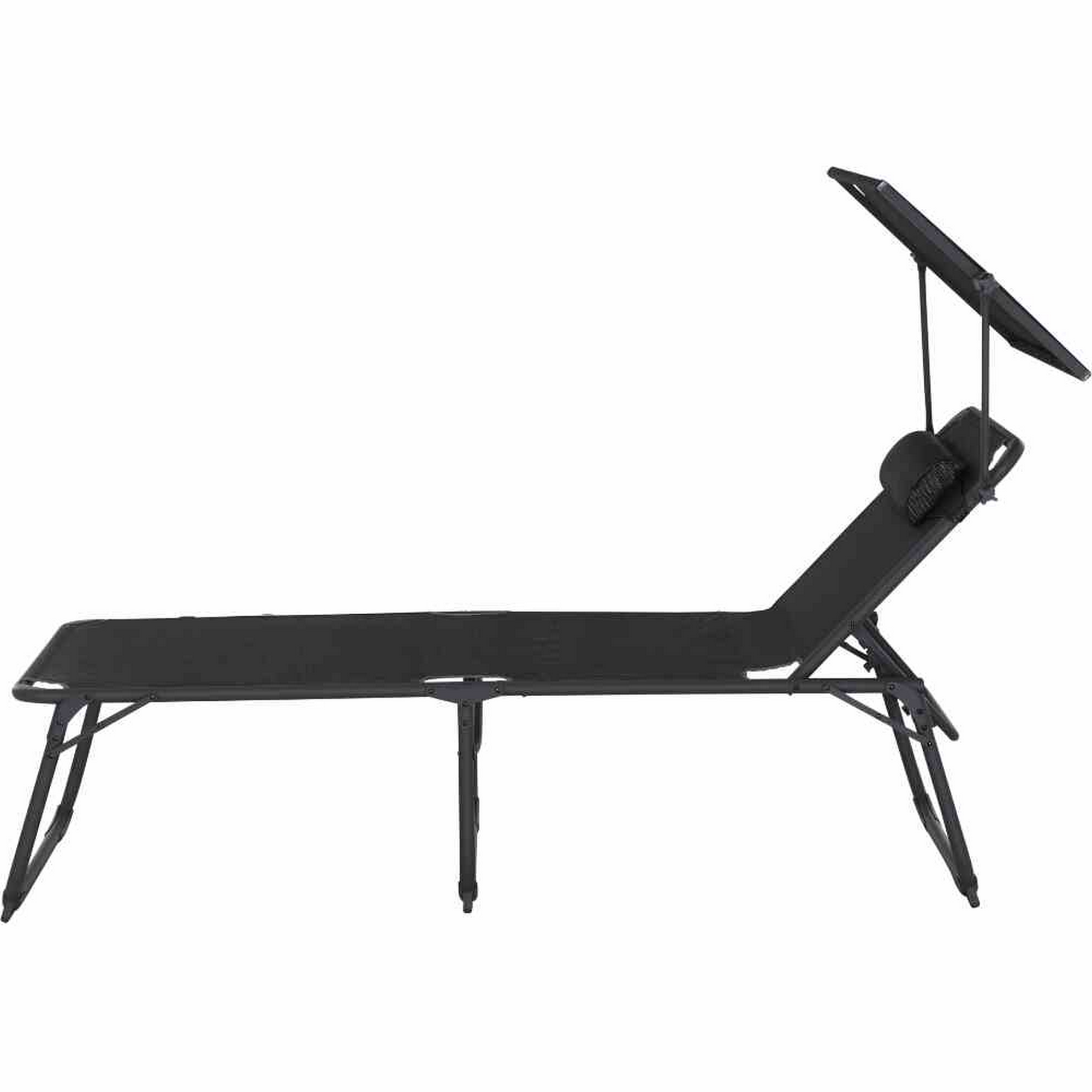 Campingliege 'Comfort' anthrazit 69 x 43 x 200 cm