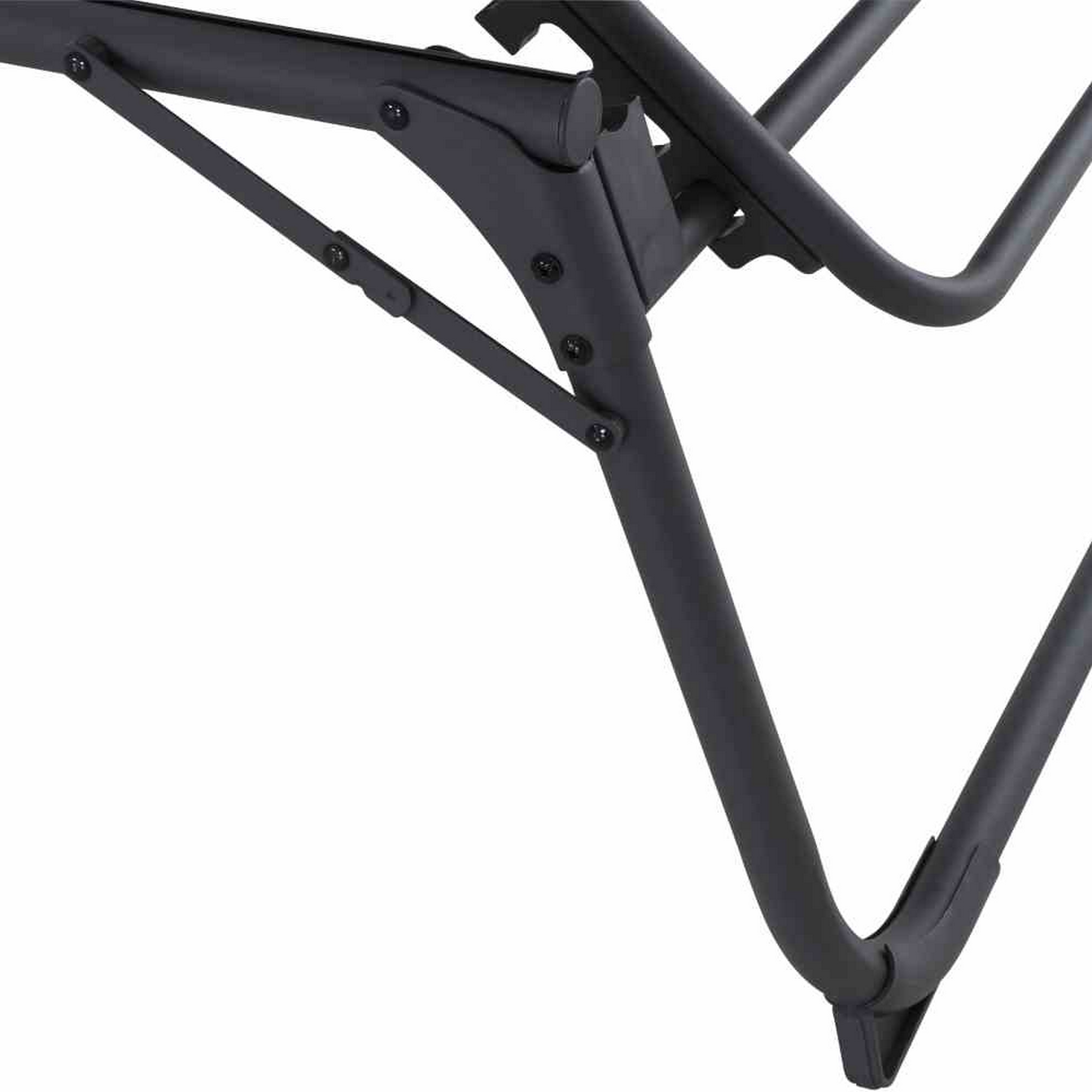 Campingliege 'Comfort' anthrazit 69 x 43 x 200 cm